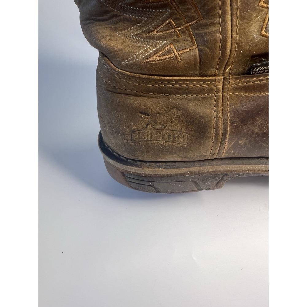 Irish‎ Setter Marshall Brown Leather Work Boots Men 9.5 Steel Toe 83923 Outdoor - Picture 5 of 14